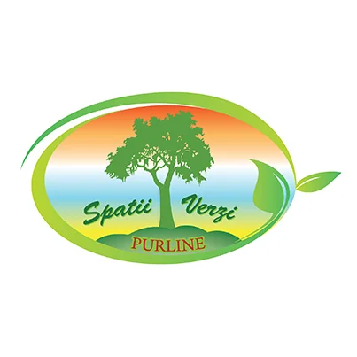 Design logo firma intretinere si amenajare peisagistica a spatiilor verzi, parcurilor si scuarurilor - Purline