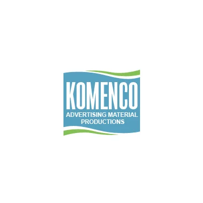 Design logo firma Komenko Advertising Material Productions