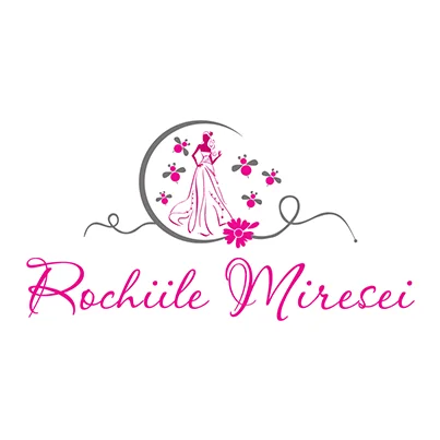 Design logo firma Rochiile Miresei