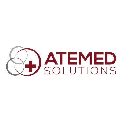 Design logo furnizor echipamente medicale - Atemed Solutions
