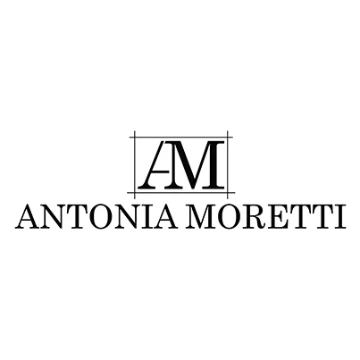 Design logo magazin ecommerce genti piele marca Antonia Moretti