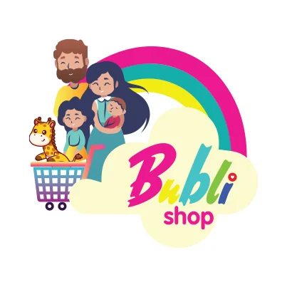 Design logo magazin online articole copii – Bubli Shop