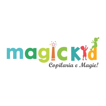 Design logo magazin online articole copii - Magic Kid