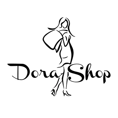 Design logo magazin online imbracaminte - Dora Shop