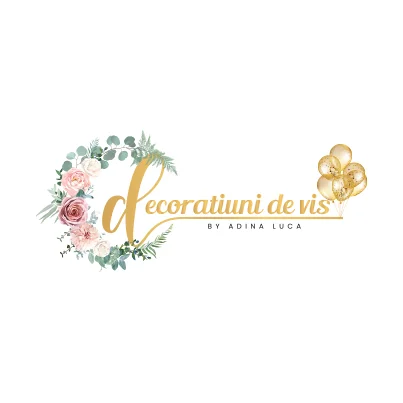 Design logo organizator evenimente festive - Decoratiuni de vis