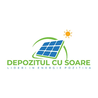 Design logo panouri fotovoltaice - Furnizor panouri solare DEPOZITUL CU SOARE