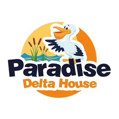 Design logo pensiune lux - Paradise Delta House