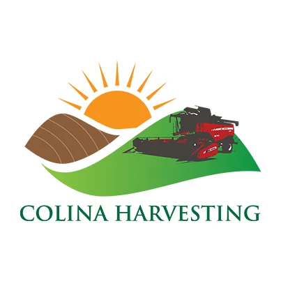 Design logo producator cereale - Colina Harvesting