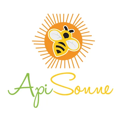 Design logo producator miere de albine si produse apicole - Api Sonne