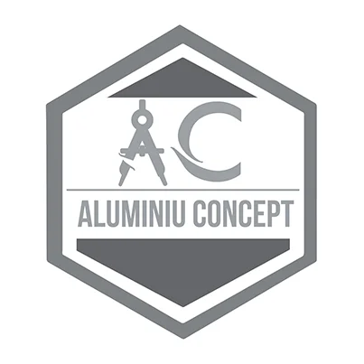 Design logo producator tamplarie aluminiu - Aluminiu Concept