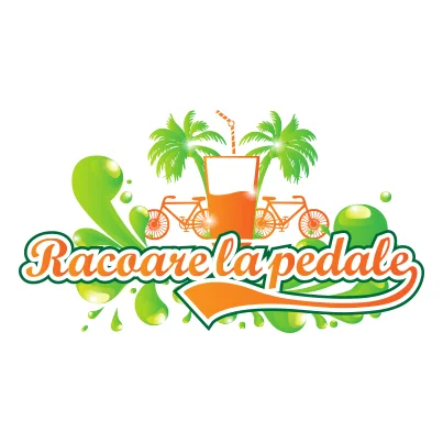 Design logo racoare la pedale