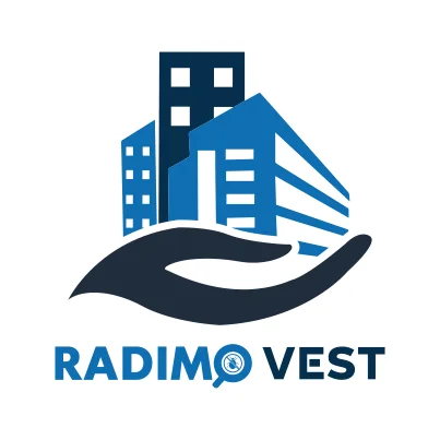 Design logo servicii managementul proprietatii - Radimo Vest
