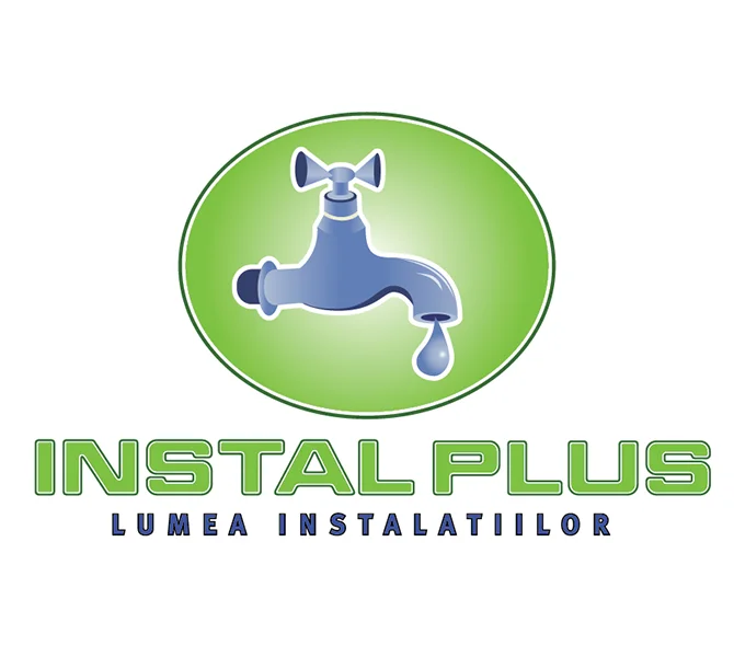 Realizare sigla firma instalatii sanitare Instalplus