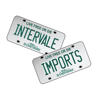 Realizare sigla parc auto, showroom Intervale Imports