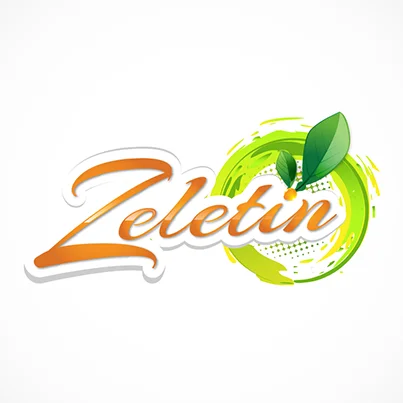 Zeletin - creare logo producator sucuri naturale