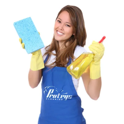 Design personalizare echipament de lucru ingrijitori curatenie - Protego Cleaning