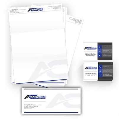 Creare identitate vizuala firma de transport - AdiCris Motors