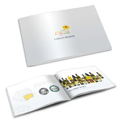 Design catalog produse producator uleiuri presate la rece - Edy Vit