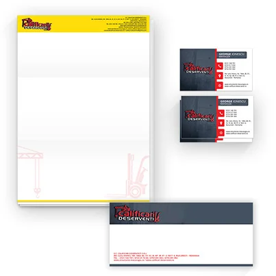 Design identitate companie formare profesionala - Calificari Deserventi