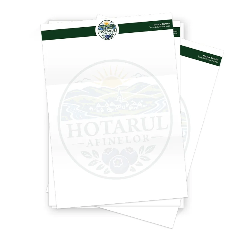 Identitate vizuală - Hotarul Afinelor
