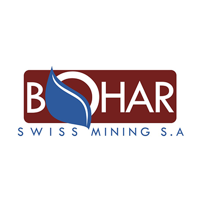 Design logo firma Bohar Swiss Mining