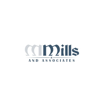 Design logo firma Mills and Associates