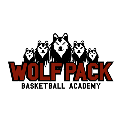 Design logo firma Wolf Pack Basketball Academy