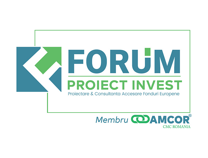 Design logo firma consultanta fonduri europene - Forum Proiect Invest