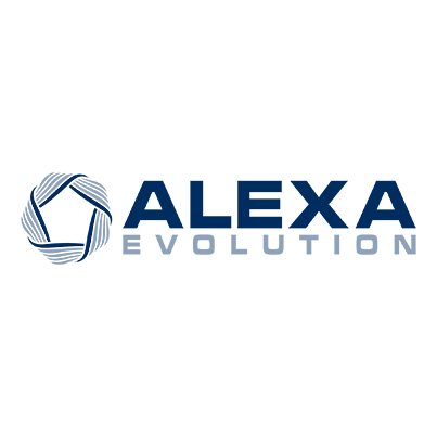 Design logo importator sisteme instalatii cladiri- Alexa Evolution