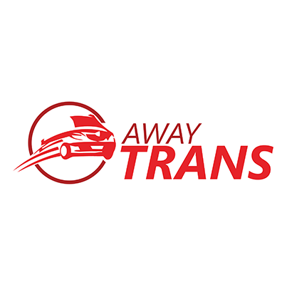 Design logo firma de transport persoane intern si international Away Trans