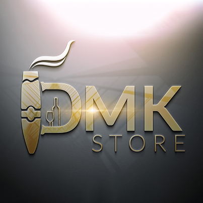 Design logo 3D shop tutun si vinuri - DMK Store
