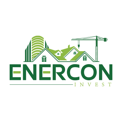 Design logo firma constructii - Enercon Invest