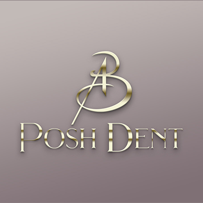 Design logo 3D cabinet stomatologic - Posh Dent