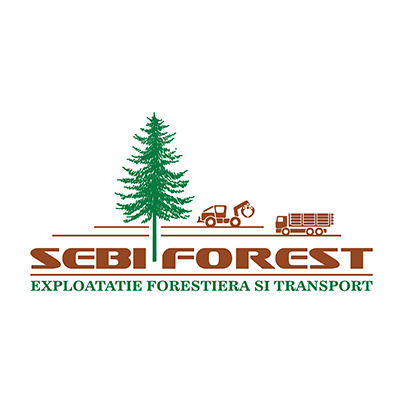 Design logo companie exploatare forestiera - Sebi Forest