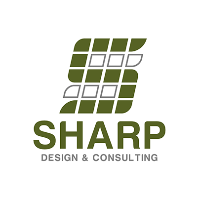 Design logo firma proiectare instalatii - Sharp