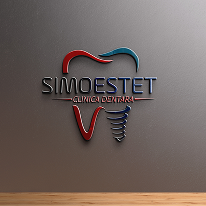 Design logo 3D clinica dentara - Simoestet